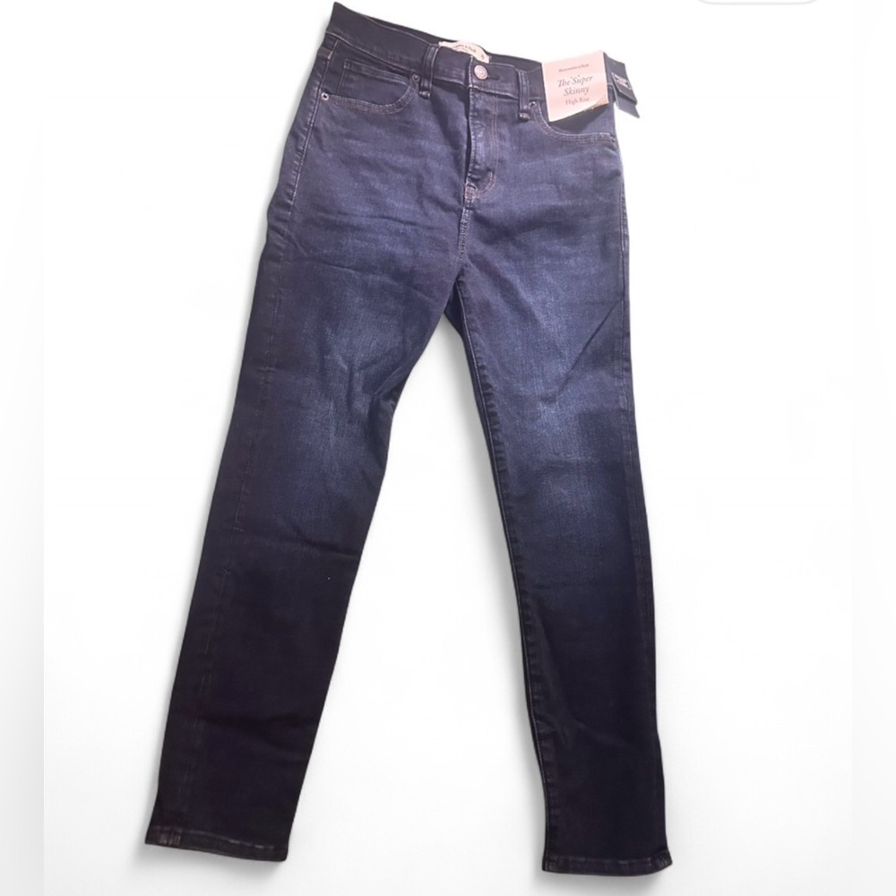 NWT Abercrombie & Fitch Women's High Rise Super Skinny Jeans